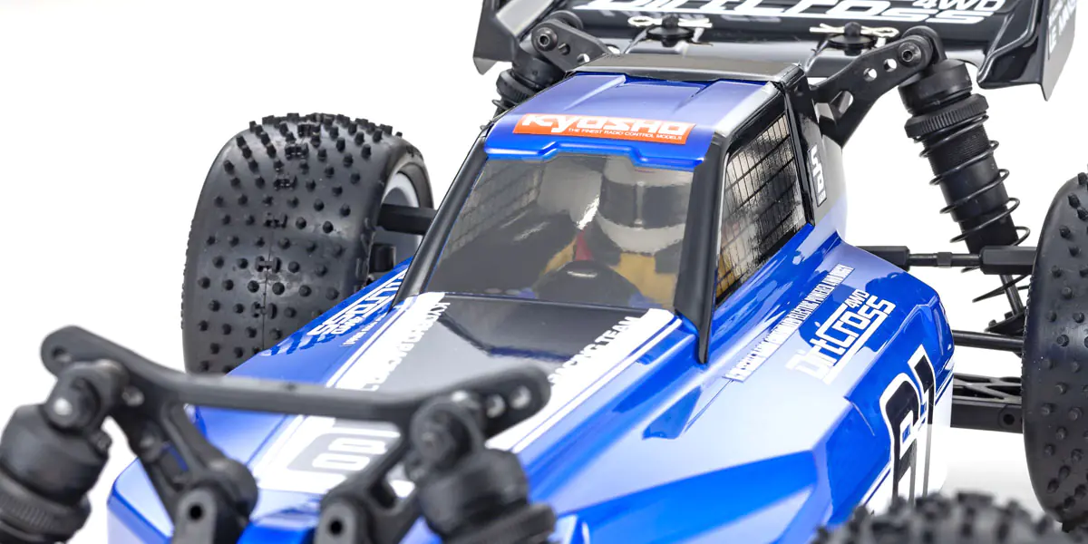 Kyosho Buggy Tomahawk sposób montowania odbiornika