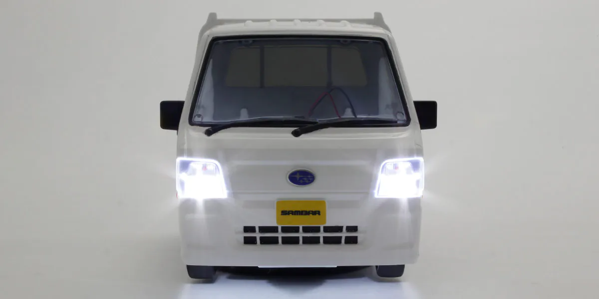 LEDy świecą podczas jazdy