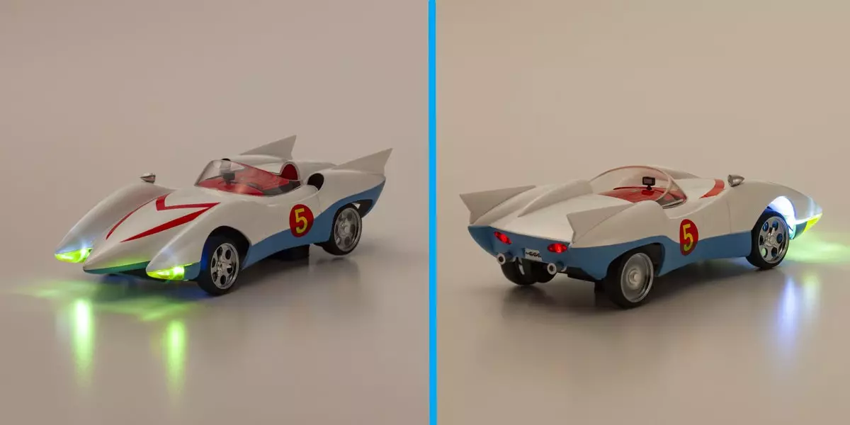 LEDy świecą podczas jazdy