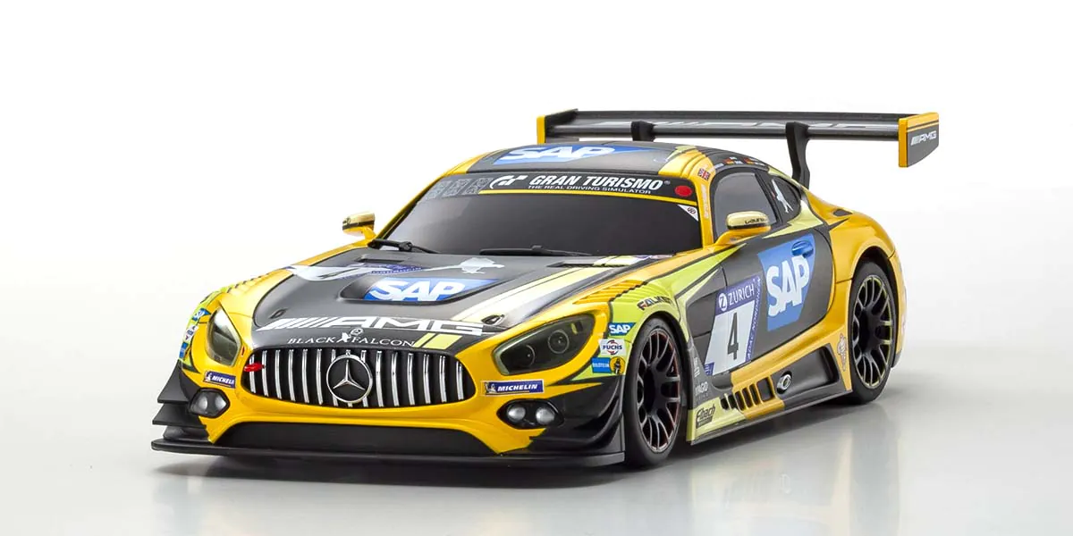 Model zdalnie sterowany Kyosho Mercedes-AMG GT3 No.4 24H Nurburgring 2018