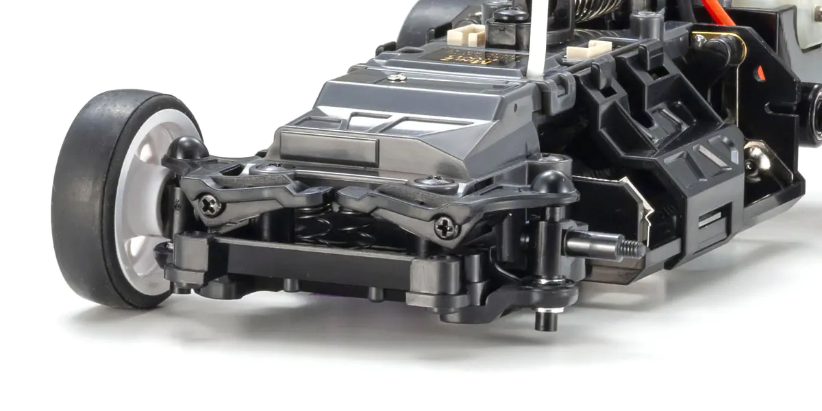 Model zdalnie sterowany Kyosho MINI-Z RWD MR-04 MINI-Z RWD Toyota GR YARIS przednie zawieszenie