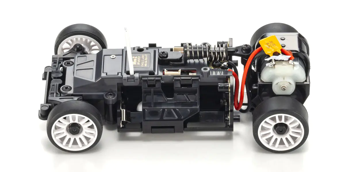 Model zdalnie sterowany Kyosho MINI-Z RWD MR-04 MINI-Z RWD Toyota GR YARIS zasilany bateriami/akumulatorkami AAA