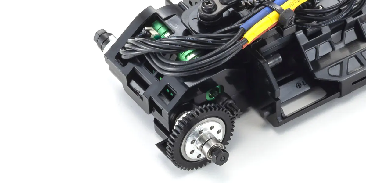 MINI-Z Racer MR-04EVO2 umiejscowienie silnika