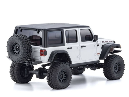 MINI-Z 4x4 readyset JeepⓇ Wrangler Unlimited Rubicon White 32536W