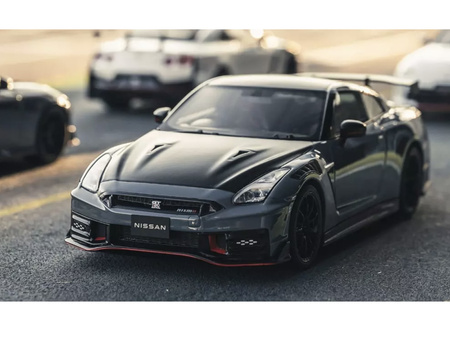1:18 KYOSHO RESIN SAMURAI COLLECTION NISSAN GT-R NISMO 2024 SP GRAY (KSR18061GR)