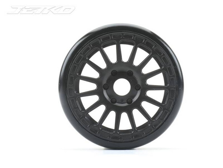 Jetko Buster Super Soft belted 1:8 GT Pre-glued Black Claw Rims (2 szt.) JK1101RBSS