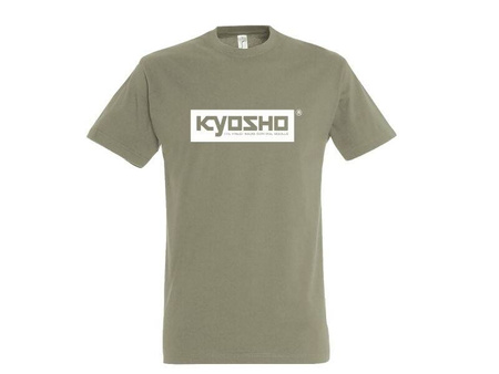 Kyosho T-Shirt Spring 24 (Khaki, Rozmiar XL) 88249-XL