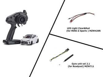 MINI-Z RWD MR-04 ReadySet Toyota GR YARIS Platinum White Pearl Mica 32360PW