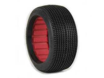 Opony z wkładkami do Buggy AKA Double Down 1:8 Buggy Tyre Super Soft Longwear (2 sztuki) AKA14019QR