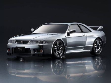 ASC MA020S Mini-Z CUP 20th Anniversary NISSAN SKYLINE GT-R V.Spec (R33) Chrome Silver MZP438CS