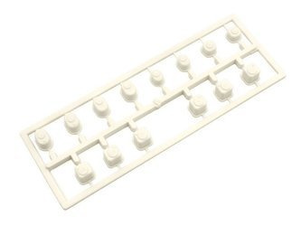 Color Suspension Bush Set (White MP10) IF616WC