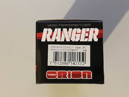 Team Orion Ranger LIPO 2S-7.4V-5000-60C T-Plug 140x46x25mm 330g ORI14313 