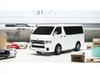 FIRST MINI-Z 1:28 TOYOTA HI-ACE SUPER GL WH 66609A