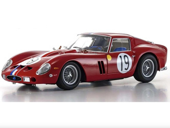 1:18 KYOSHO Ferrari 250 GTO Winner GT LM 1962 Nr.19 Noblet/Guichet (KS08438A)