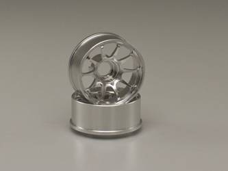 Felgi MINI-Z RWD CE28N Wheel Narrow Off-Set 1.5mm Silver R246-1532