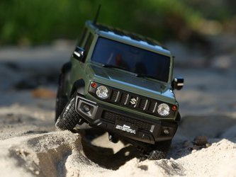 MINI-Z 4x4 Series Ready Set Suzuki Jimny Sierra Jungle Green 32523GR