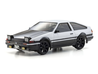 FIRST MINI-Z 1:28 TOYOTA SPRINTER TRUENO AE86 WH/BK 66612A