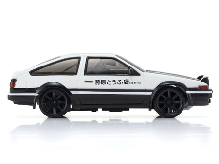 FIRST MINI-Z INITIAL D TOYOTA SPRINTER TRUENO AE86 w/Carbon WH/BK 66617A