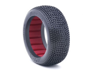 Opony z wkładkami do Buggy AKA Impact 1:8 Buggy Tyre Soft Longwear (2 sztuki) AKA14007XR