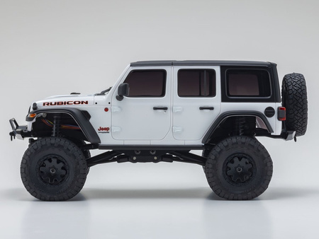 MINI-Z 4x4 Series Readyset Jeep Wrangler Unlimited Rubicon Bright White 32521W