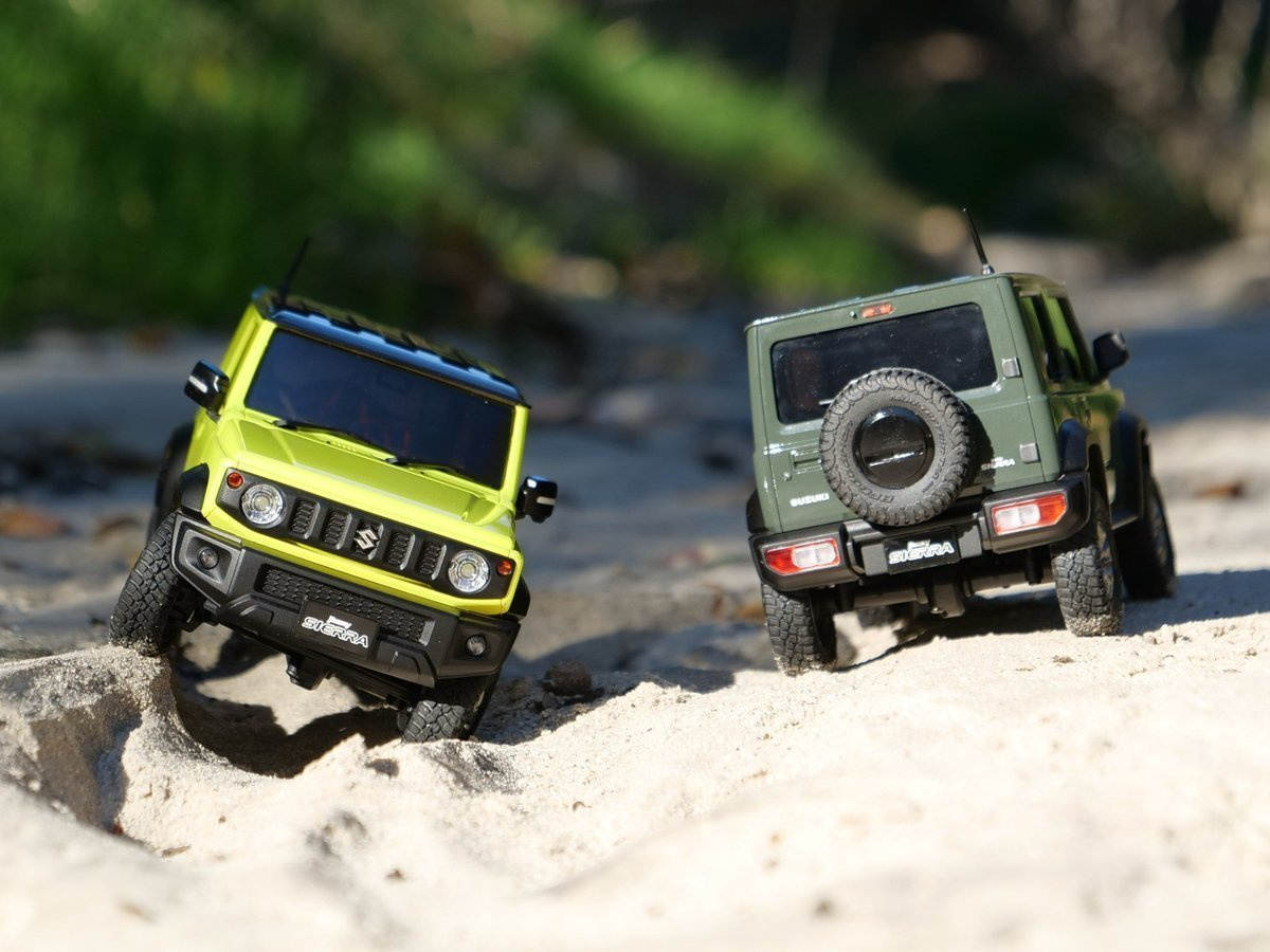 KYOSHO MINI-Z 4X4 ベージュ MINI-Z 4x4 Series Ready Set Suzuki Jimny Sierra Chiffon