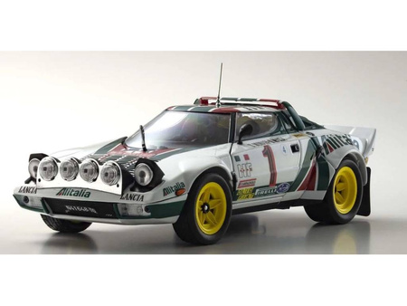 1:18 KYOSHO ORIGINAL Lancia Stratos HF 1977 Monte Carlo #1 (KS08130A2)