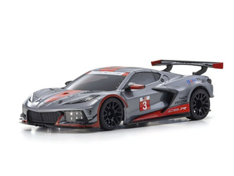 MINI-Z RWD MR-04 readyset CHEVROLET® CORVETTE® C8.R Gunmetal / Red 32356GMR