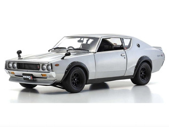 1:18 Kyosho Nissan Skyline 2000 GT-R (KPGC110) 1973 Silver KS08255S