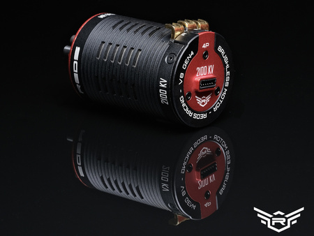 Silnik REDS Racing V8 Gen 4 2100KV Brushless Sensored Motor MTEG0013