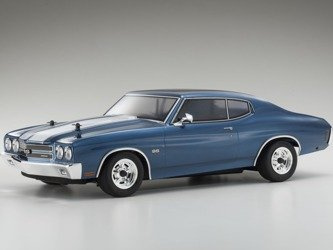 1/10 FAZER VEi 1970 Chevy Chevelle SS 454 LS6 Niebieski EP(BL) 4WD RTR 34053T2