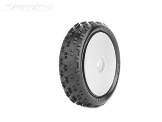 Jetko Arena 2WD 1:10 Buggy 2.2 White Wheel Soft (przednie koła, 2 sztuki) JK2001CSGW