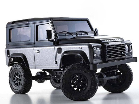 MINI-Z 4x4 Series Readyset Land Rover Defender 90 Autobiography Corris Gray / Santorini Black 32526GM