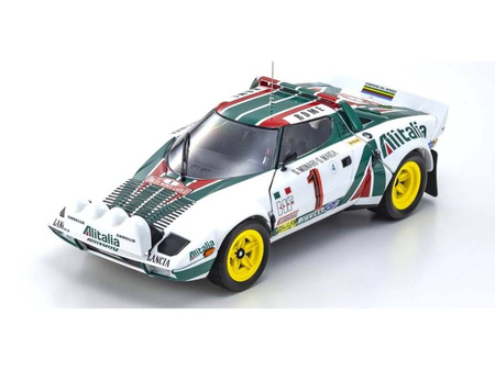 1:18 KYOSHO ORIGINAL Lancia Stratos HF 1977 Monte Carlo #1 (KS08130A2)