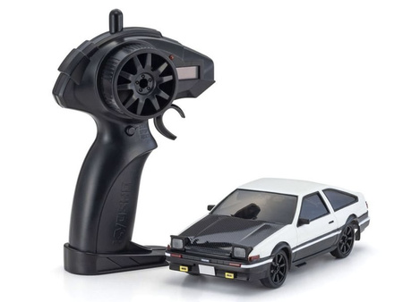 FIRST MINI-Z INITIAL D TOYOTA SPRINTER TRUENO AE86 w/Carbon WH/BK 66617A
