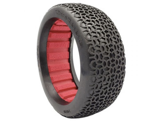 Opony z wkładkami do Buggy AKA Scribble 1:8 Buggy Tyre Soft Longwear (2 sztuki) AKA14030XR