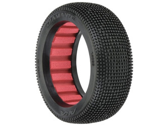 AKA Diamante 1:8 Buggy Tyre Super Soft Longwear with Insert (2 sztuki) AKA14035QR