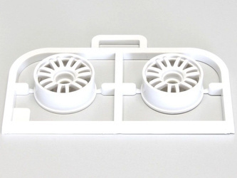 Felgi MINI-Z Multi Wheel II N/Offset 0 (White/RE30/2szt.) MZH131W-N0