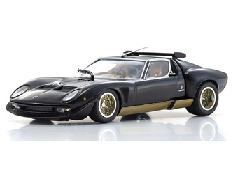 1:43 KYOSHO ORIGINAL Lamborghini Miura SVR (Black / Gold) (KS03203BKG)