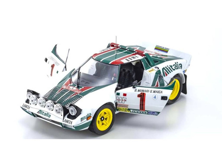 1:18 KYOSHO ORIGINAL Lancia Stratos HF 1977 Monte Carlo #1 (KS08130A2)