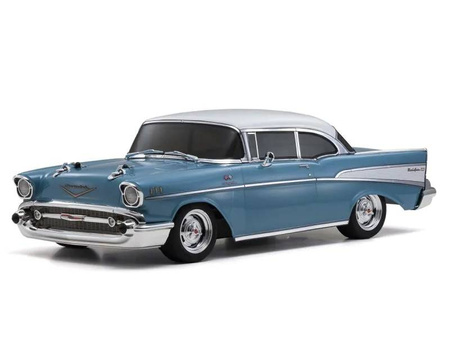 1:10 Scale Radio Controlled Electric Powered 4WD FAZER Mk2 FZ02L Series readyset 1957 Chevy® Bel Air Coupe Tropical Turquoise 34433T1