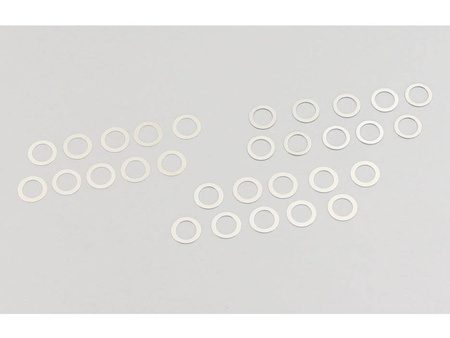 Zestaw podkładek 5x7mm Shim Set (0.1/0.2/0.3mm/10 szt.) 96643