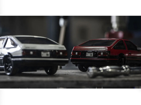 FIRST MINI-Z 1:28 TOYOTA SPRINTER TRUENO AE86 WH/BK 66612A