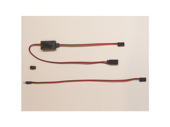 Transponder LapMonitor (JR/FUTABA Connector) do pomiaru czasu (skala 1:10, 1:8) for sport prototype car  TP_02_SP_PT