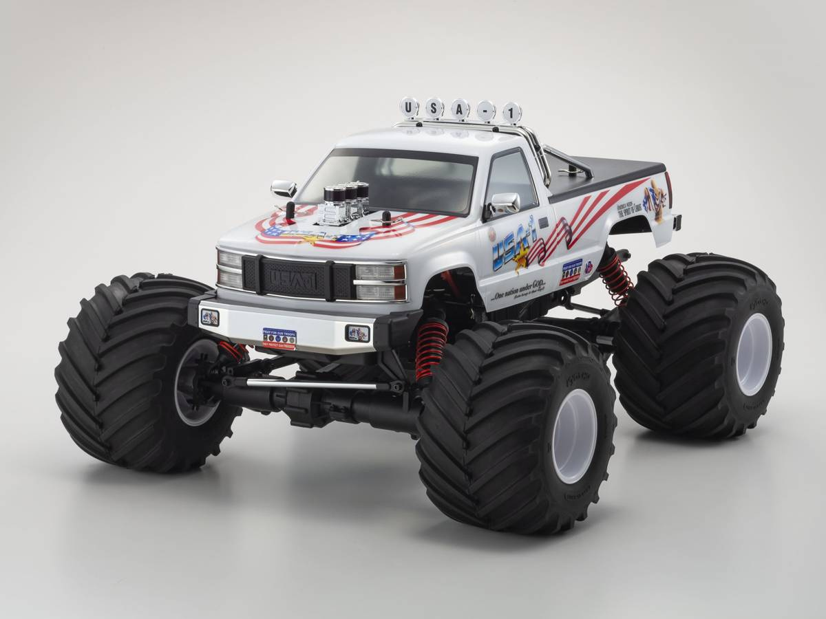 KYOSHO USA-1 1/8スケール ラジコンモンスタートラック USA! ] Kyosho USA-1 VE opened [USA! ] 1/8 big monster truck