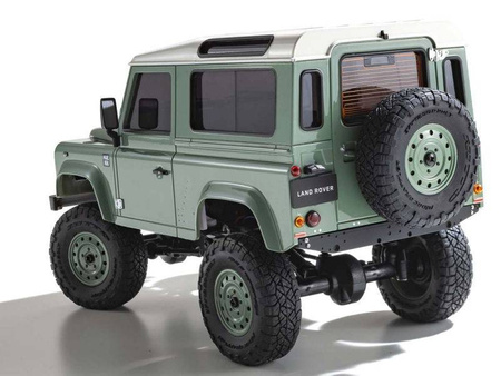 MINI-Z 4x4 Series Readyset Land Rover Defender 90 Heritage Grasmere Green / Alaska White 32527GR