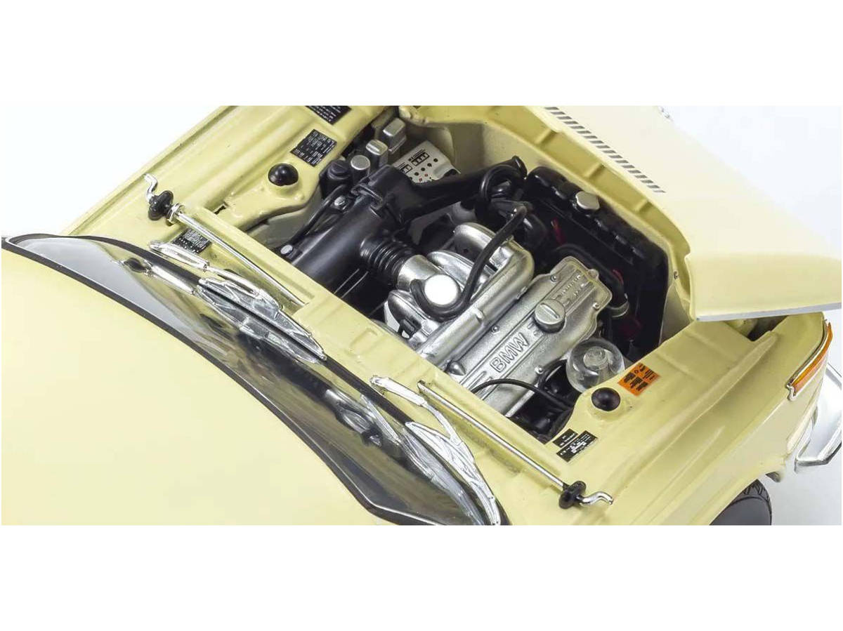 1:18 KYOSHO BMW 2002 Tii 1972 Cream (KS08543ML) | Die Cast
