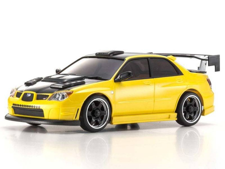 MINI-Z AWD SUBARU IMPREZA with Aero Kit and CFRP hood Metallic Yellow 32620MY