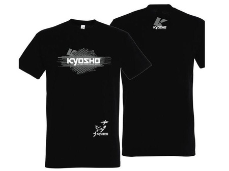 Kyosho T-Shirt K-Circle 23 (Czarny, Rozmiar L) 88027-L