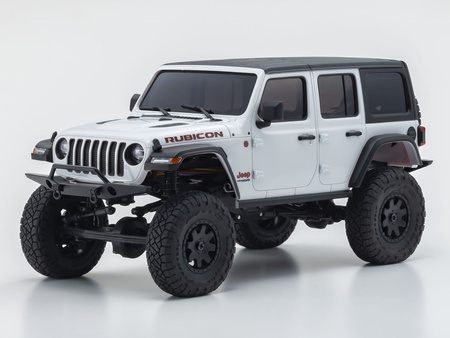 MINI-Z 4x4 Series Readyset Jeep Wrangler Unlimited Rubicon Bright White 32521W