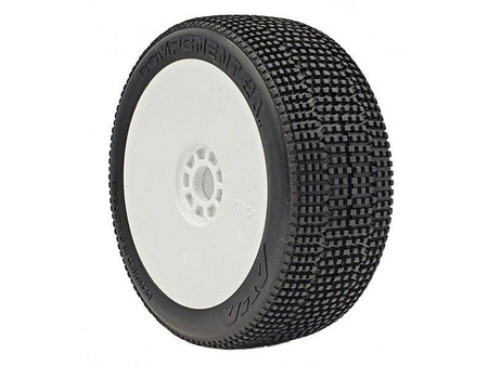 AKA Component 2AB 1:8 Buggy Tyre S-Soft Longwear on Evo Wheel (2) 14032QRW